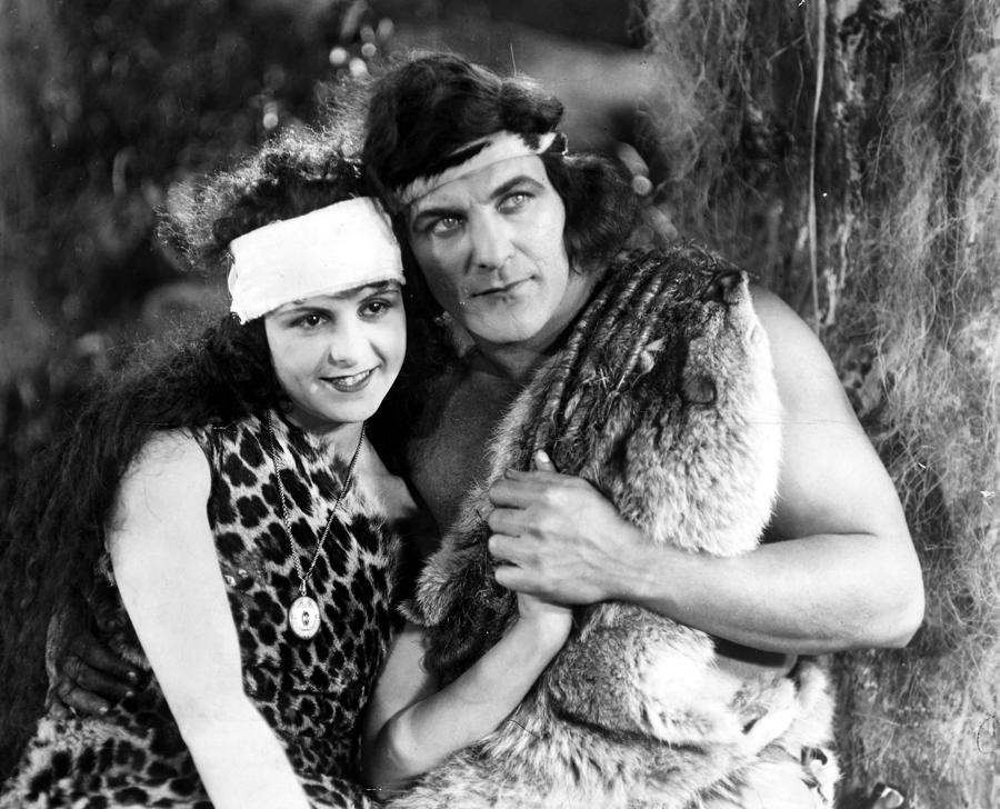 Enid Markey and Elmo Lincoln in the 1918 film