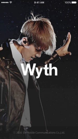 Currently, Wyth is available as a smartphone application [Image in courtesy of SM Entertainment].