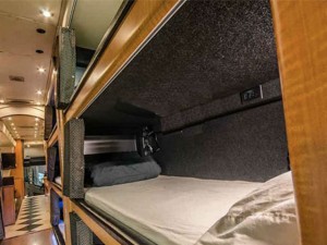 Individual pod in SleepBus