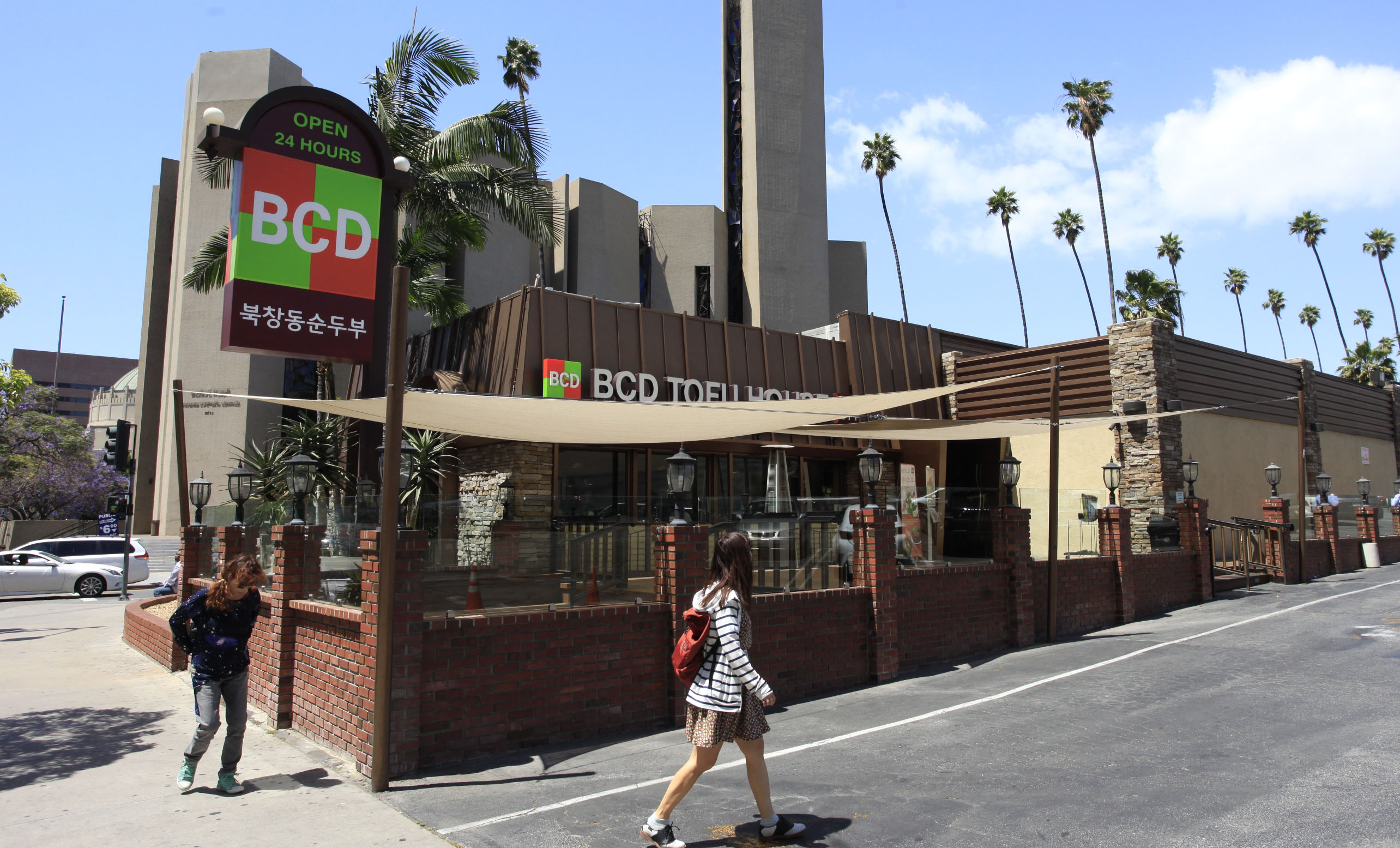 BCD Tofu House located on Wilshire