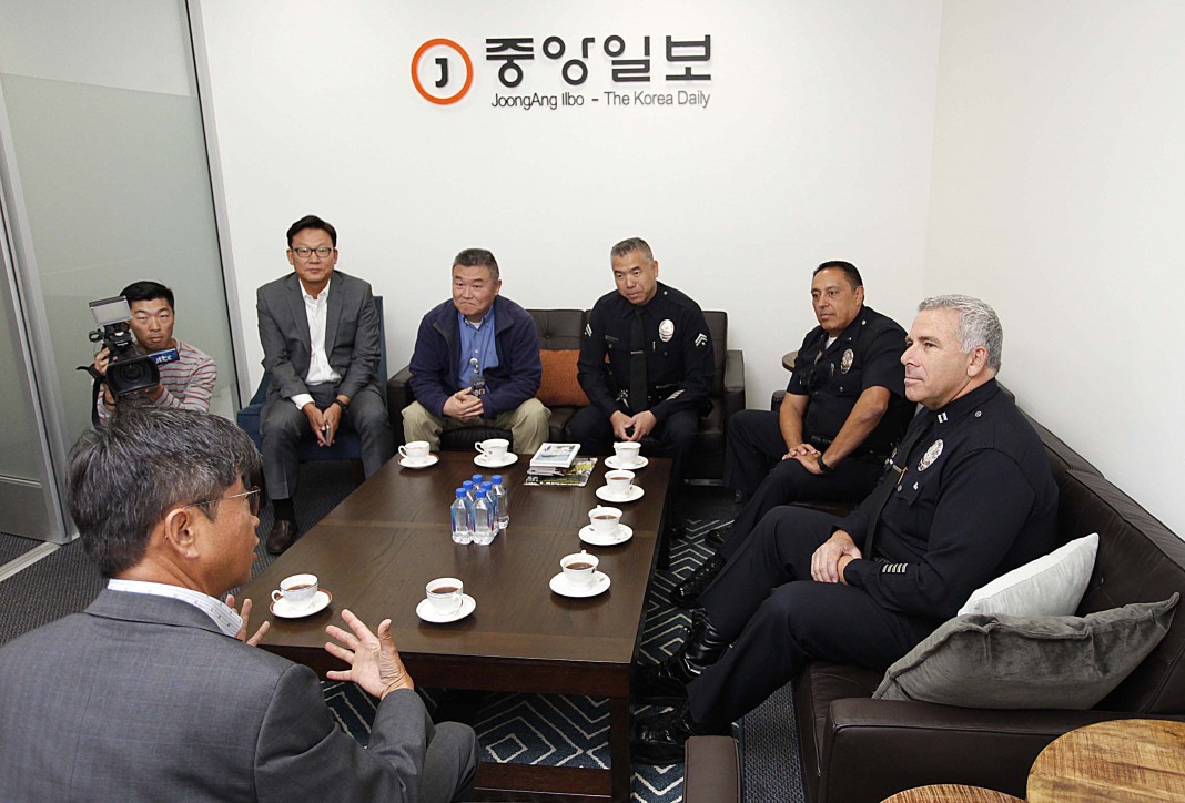 LAPD Makes Efforts to Keep the Korean Community Safe, in Cooperation