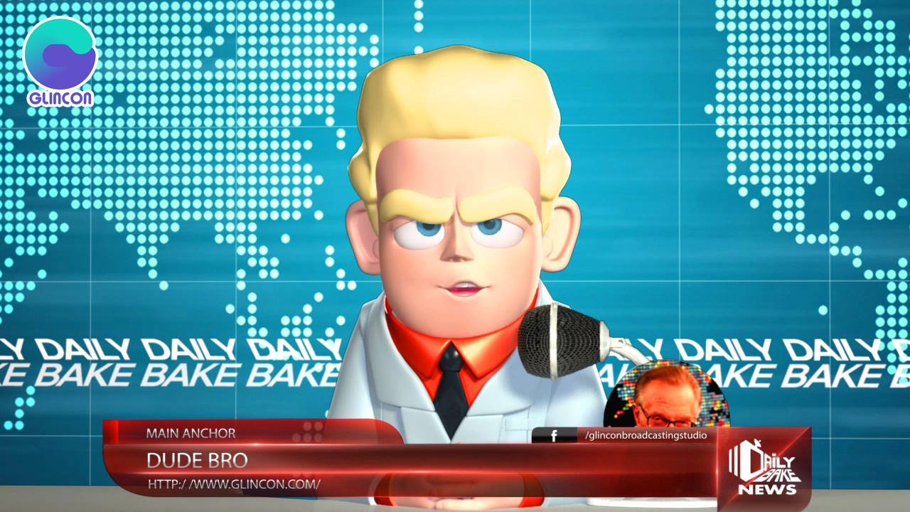 Dude Bro, the main anchor for Daily Bake (Daily Bake Facebook )