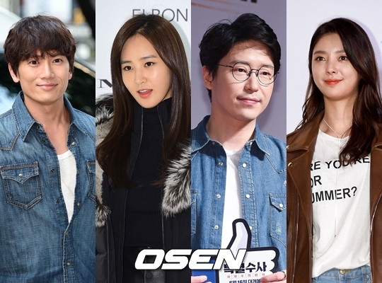 Ji Sung, SNSD Yuri, Um Ki-joon, and Uhm Hyun-kyung star in Defendant [In courtesy of OSEN]