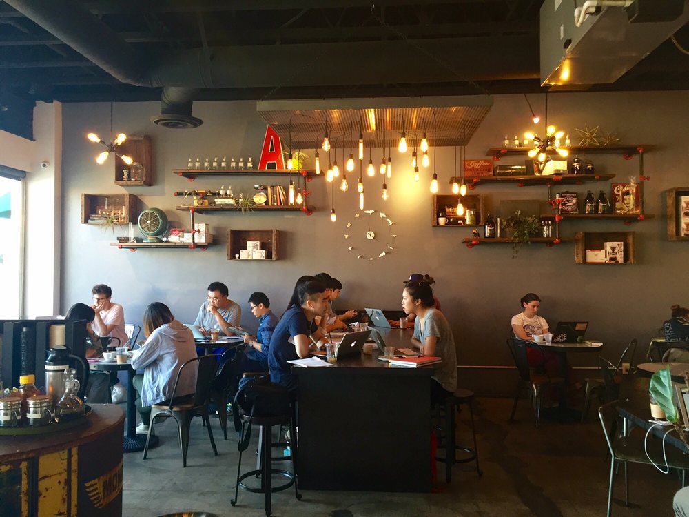 Typical Korean coffee shops promote comfortable atmosphere for social gatherings [Image from Alchemist Coffee Project's Yelp page].