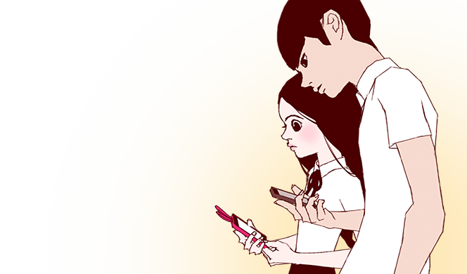 Chun Kye-young's webtoon, 'Love Alarm' [Image in courtesy of Daum Webtoon].