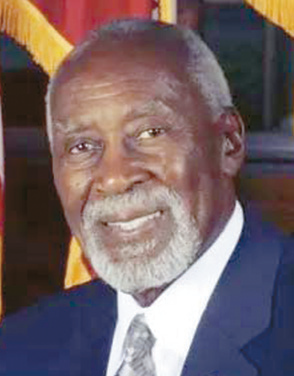 Portrait of Nate Holden, former LA City Councilman known for Koreatown contributions