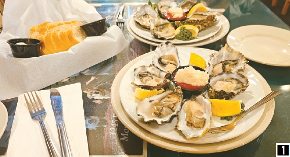 Fresh seafood meal overlooking Morro Rock on a Memorial Day weekend coastal trip