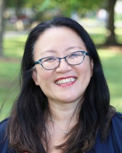 Portrait of Korean American Illinois lawmaker Sharon Chung