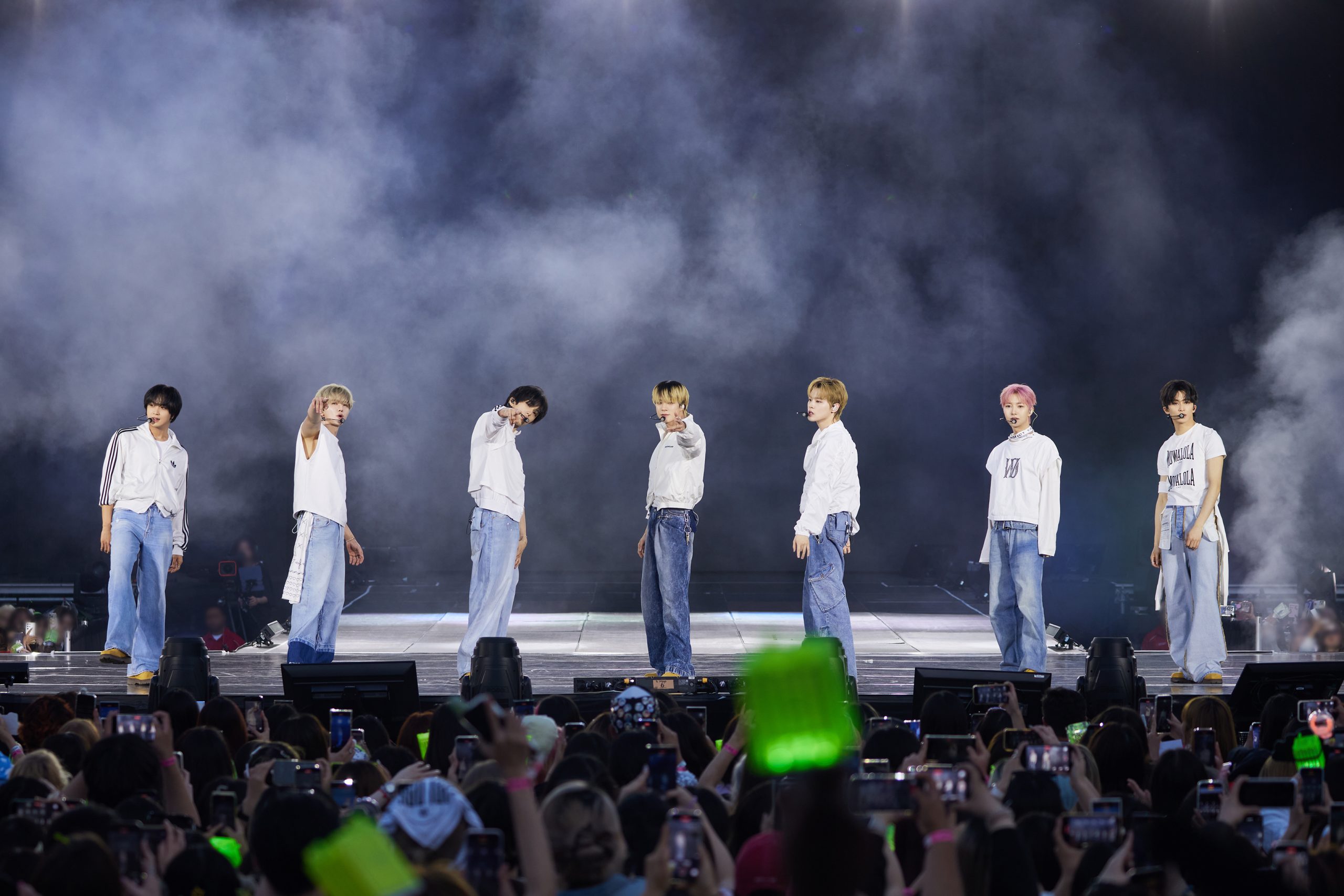 NCT DREAM performing “When I’m With You” at SMTOWN Live 2025 LA concert