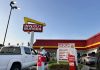 In-N-Out CEO Joins Wave of Business Leaders Exiting California In-N-Out employee takes a drive-thru order at the Santa Ana location, named top U.S. burger chain by Yelp