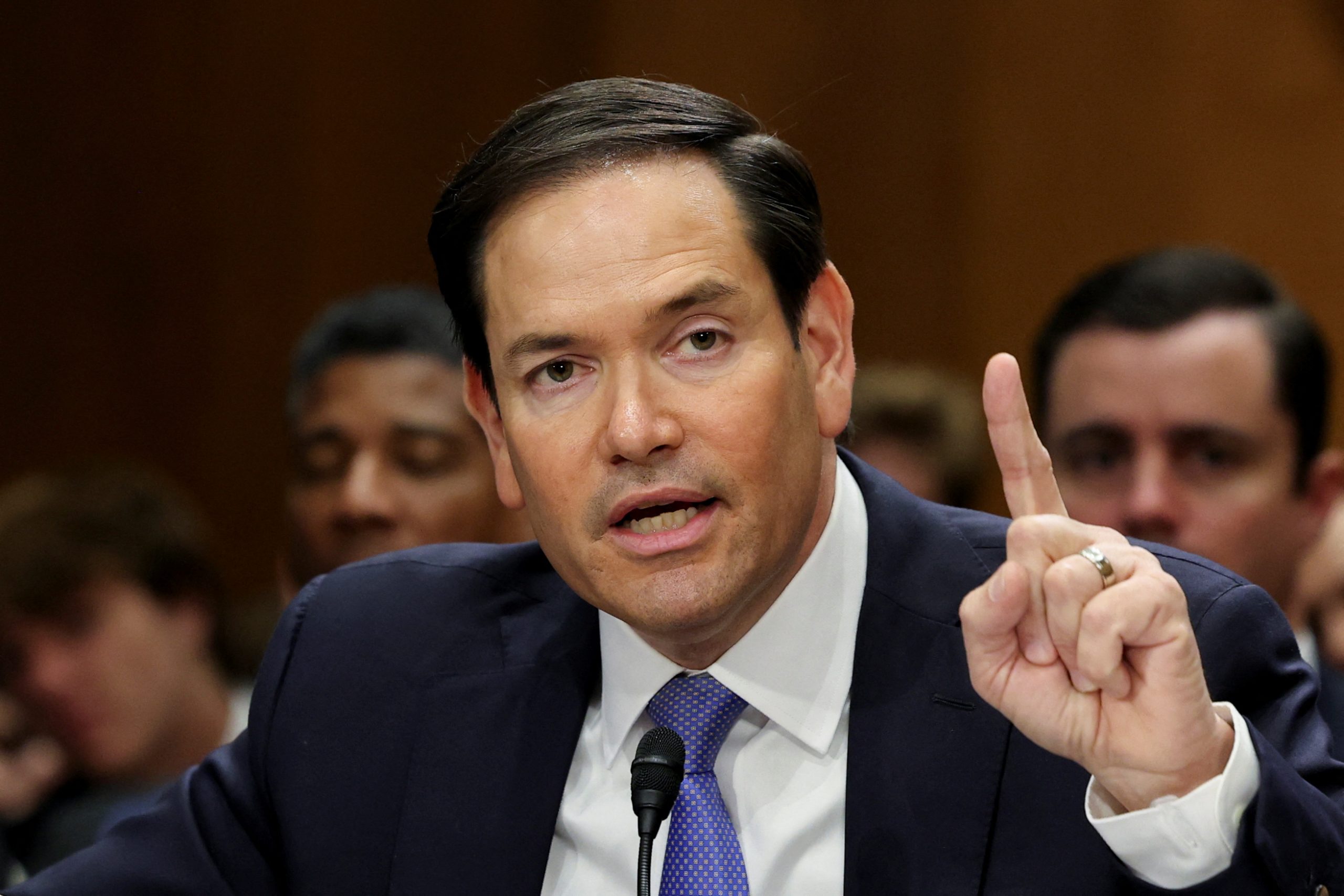 Marco Rubio testifies at Senate hearing on student visa cancellation and State Department budget