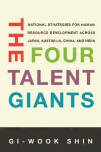 cover of The Four Talent Giants book on national talent development strategies