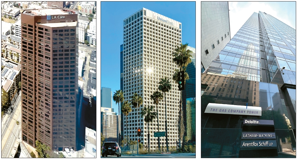 DTLA office buildings