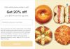 Calic Bagel App Launch Offers 20% Off First Order Calic Bagel app launch promo offering 20% off first order with code WELCOME on official website