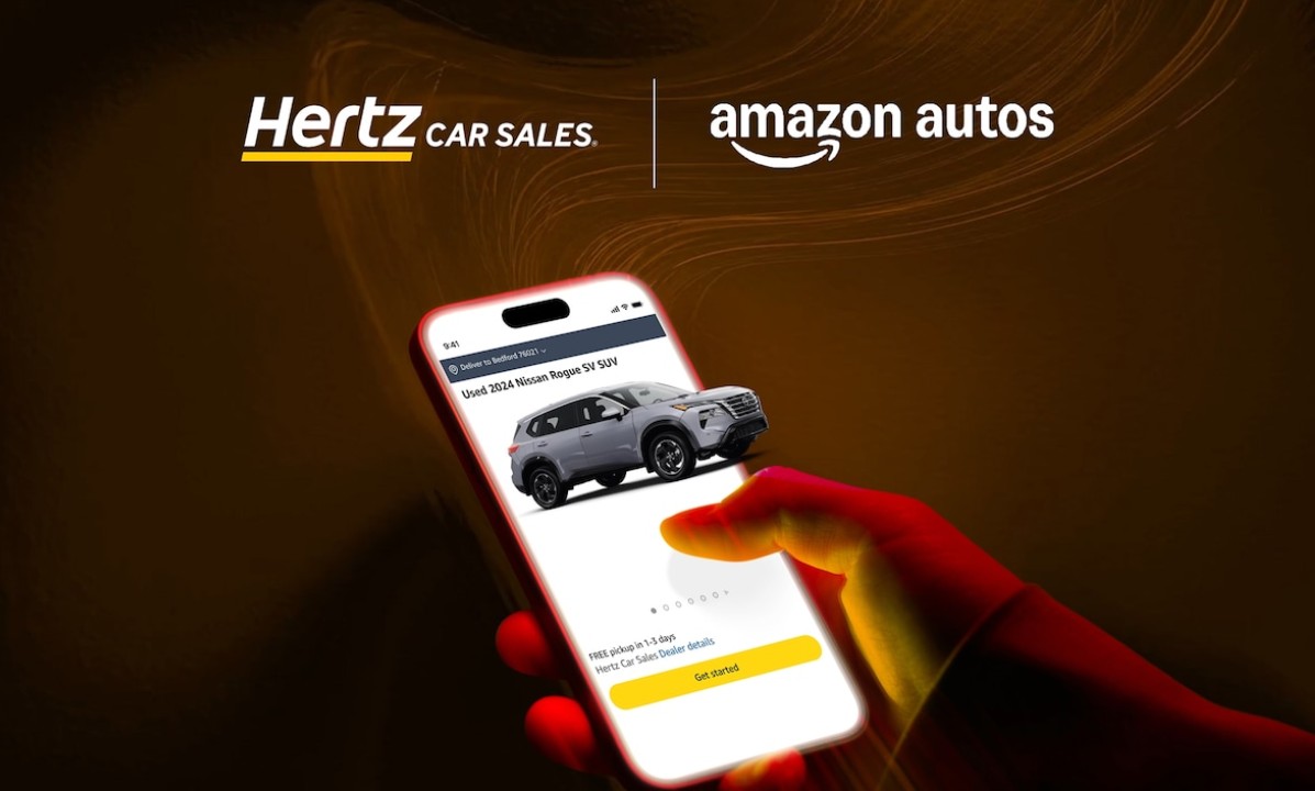 Hertz Car Sales is in partnership with Amazon Autos.