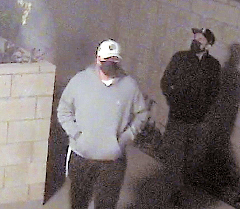 CCTV footage shows burglars entering a Koreatown condo courtyard before a $60,000 Koreatown condo burglary.