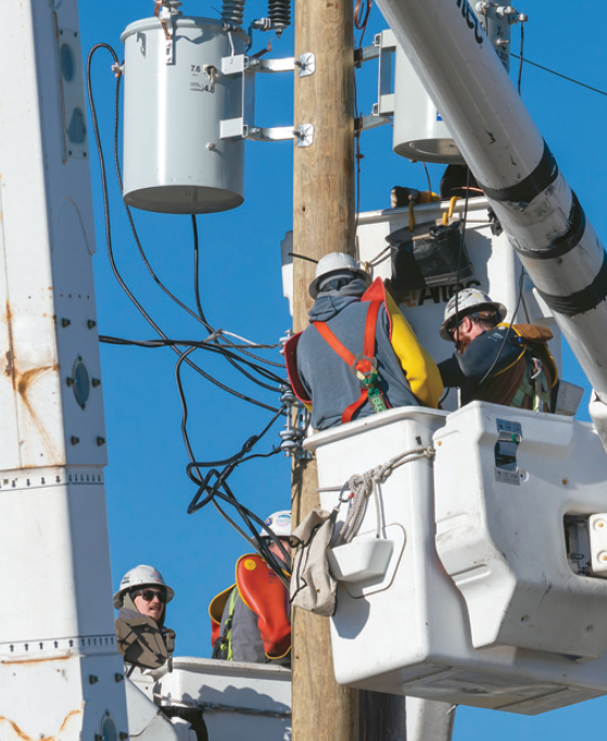 Technicians working on facility upgrades amid Southern California utility rate hikes