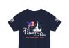 MAGA Supporters Plan ‘Invasion’ of Disneyland for Feb. 28 Event Patriots in the Park Tshirt promoting the Disneyland MAGA invasion with a Revolutionary War figure and Betsy Ross flag