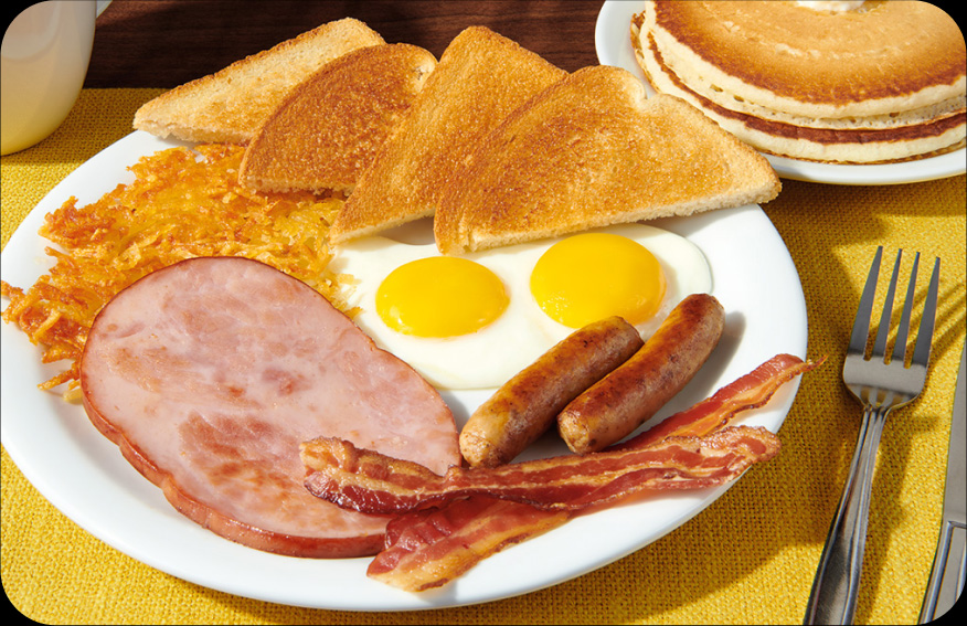 Original Grand Slam plate featured for the Anaheim Denny’s reopening