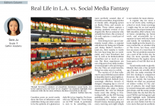 Real Life in L.A. vs. Social Media Fantasy