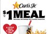 Carl’s Jr. Launches $1 Meal Program to Support Families Hit by Federal Shutdown