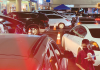 Koreatown Drivers Outraged as Illegal Cones Fuel LA’s Parking War Cars crowd a Koreatown parking lot amid the LA parking war during year-end gatherings