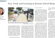 Fun, Food, and Learning at Korean School Bazaar