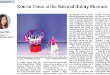 Korean Dance at the National History Museum