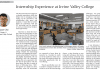 Internship Experience at Irvine Valley College