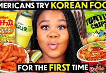 Americans Try Korean Snacks For The First Time! Americans Try Korean Snacks For The First Time!